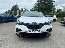 2023 23 Renault Captur 1.6 E-tech Full Hybrid 145 Engineered 5dr Auto Hybrid Electric Automatic In Arctic White With Black Roof