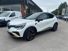 2023 23 Renault Captur 1.6 E-tech Full Hybrid 145 Engineered 5dr Auto Hybrid Electric Automatic In Arctic White With Black Roof