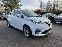 2020 70 Renault Zoe 80kw I Iconic R110 50kwh 5dr Auto Electric Automatic In Glacier White
