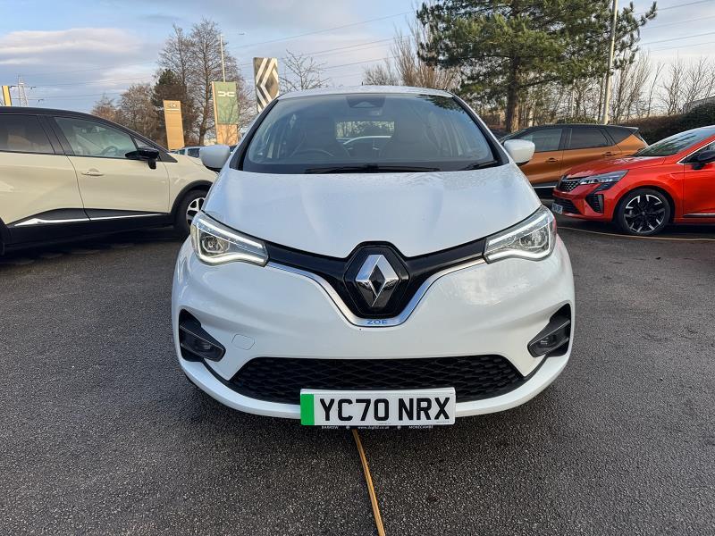 2020 70 Renault Zoe 80kw I Iconic R110 50kwh 5dr Auto Electric Automatic In Glacier White