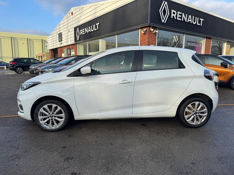 2020 70 Renault Zoe 80kw I Iconic R110 50kwh 5dr Auto Electric Automatic In Glacier White