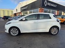 2020 70 Renault Zoe 80kw I Iconic R110 50kwh 5dr Auto Electric Automatic In Glacier White