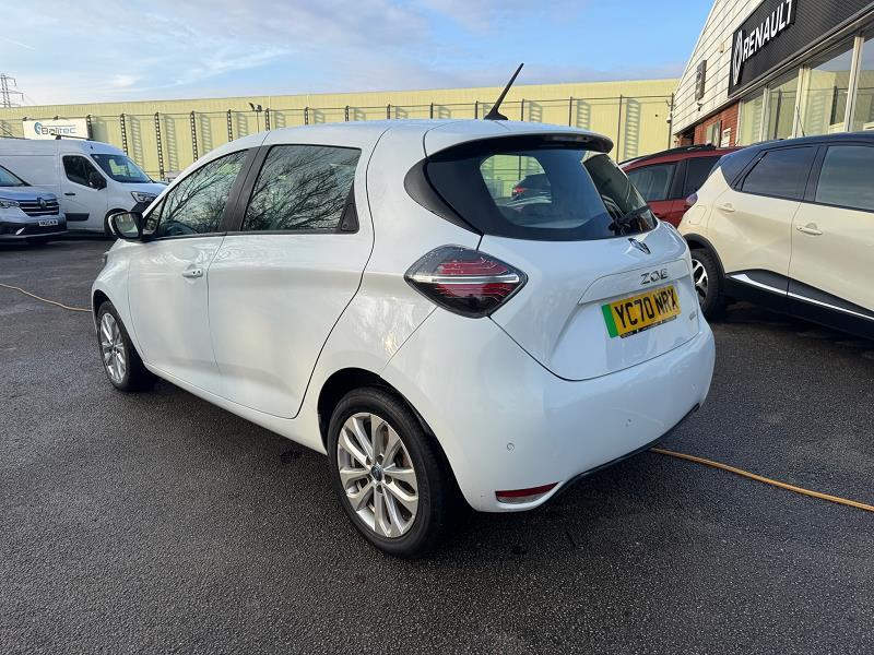 2020 70 Renault Zoe 80kw I Iconic R110 50kwh 5dr Auto Electric Automatic In Glacier White