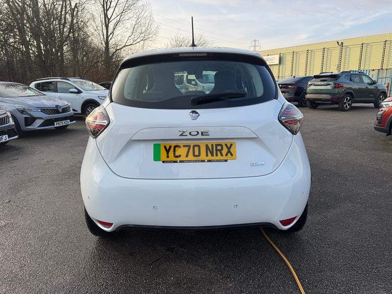 2020 70 Renault Zoe 80kw I Iconic R110 50kwh 5dr Auto Electric Automatic In Glacier White
