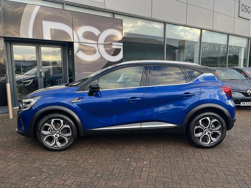 2022 72 Renault Captur 1.6 E-tech Full Hybrid 145 Techno 5dr Auto Hybrid Electric Automatic In Iron Blue
