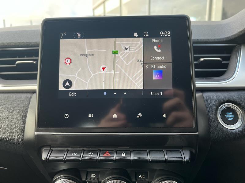 2022 72 Renault Captur 1.6 E-tech Full Hybrid 145 Techno 5dr Auto Hybrid Electric Automatic In Iron Blue