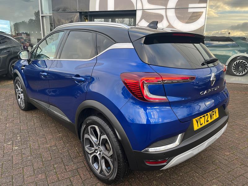 2022 72 Renault Captur 1.6 E-tech Full Hybrid 145 Techno 5dr Auto Hybrid Electric Automatic In Iron Blue