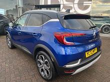 2022 72 Renault Captur 1.6 E-tech Full Hybrid 145 Techno 5dr Auto Hybrid Electric Automatic In Iron Blue