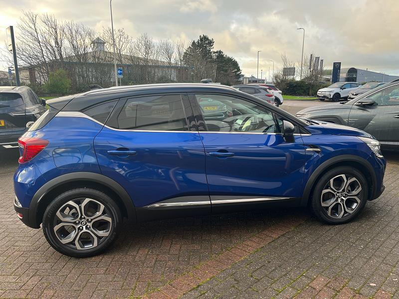 2022 72 Renault Captur 1.6 E-tech Full Hybrid 145 Techno 5dr Auto Hybrid Electric Automatic In Iron Blue