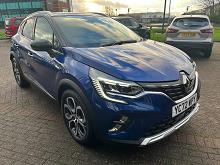 2022 72 Renault Captur 1.6 E-tech Full Hybrid 145 Techno 5dr Auto Hybrid Electric Automatic In Iron Blue