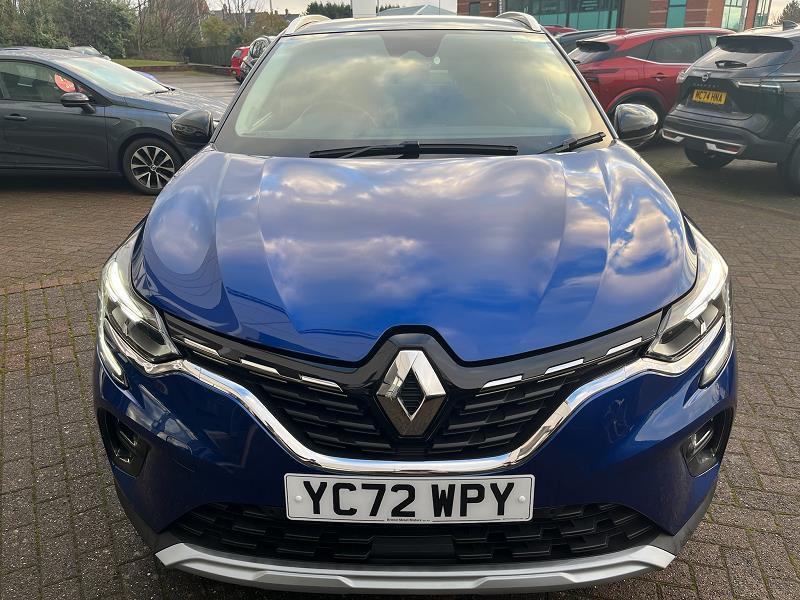 2022 72 Renault Captur 1.6 E-tech Full Hybrid 145 Techno 5dr Auto Hybrid Electric Automatic In Iron Blue