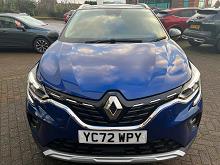 2022 72 Renault Captur 1.6 E-tech Full Hybrid 145 Techno 5dr Auto Hybrid Electric Automatic In Iron Blue