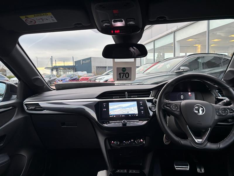 2022 72 Vauxhall Corsa 1.2 Turbo Ultimate 5dr Auto Petrol Automatic In Blue