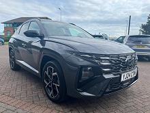 2024 24 Hyundai Tucson 1.6t Hybrid N Line S 5dr Auto Hybrid Electric Automatic In Grey