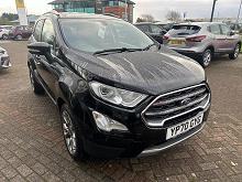 2020 70 Ford Ecosport 1.0 Ecoboost 125 Titanium 5dr Petrol Manual In Black