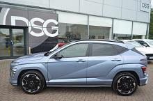 2024 24 Hyundai Kona 160kw N Line S 65kwh 5dr Auto Electric Automatic In Blue