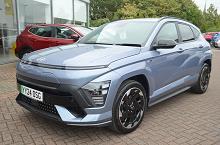 2024 24 Hyundai Kona 160kw N Line S 65kwh 5dr Auto Electric Automatic In Blue