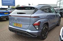 2024 24 Hyundai Kona 160kw N Line S 65kwh 5dr Auto Electric Automatic In Blue